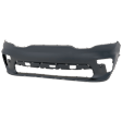 Front and Rear Primed Bumper Cover, CAPA Certified