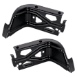 Front, Driver and Passenger Side Bumper Brackets, Extension Bracket