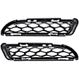 Driver and Passenger Side Bumper Grille, Primed