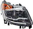 2014-2022 Ram ProMaster 2500 - Driver and Passenger Side Headlights, with Bulbs, Halogen, without Daytime Running Light, CAPA Certified
