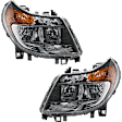 2014 Ram ProMaster 2500 - Driver and Passenger Side Headlights, with Bulbs, Halogen, with Daytime Running Light
