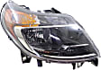 2014 Ram ProMaster 2500 - Driver and Passenger Side Headlights, with Bulbs, Halogen, with Daytime Running Light