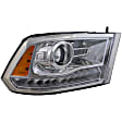 Driver and Passenger Side Headlights, with Bulbs, HID/Xenon, with HID Bulbs and ballast, For Models with Factory Projector Type Headlights, CAPA Certified