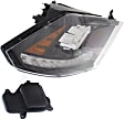 2019-2024 Ram 1500 Classic - Driver and Passenger Side Headlights, with Bulbs, HID/Xenon, with HID Bulbs and ballast, For Models with Factory Projector Type Headlights
