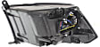 2019-2024 Ram 1500 Classic - Driver and Passenger Side Headlights, with Bulbs, HID/Xenon, with HID Bulbs and ballast, For Models with Factory Projector Type Headlights