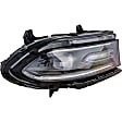 2015-2018 Dodge Charger - Driver and Passenger Side Headlights, with Bulbs, HID/Xenon, with HID Bulbs and ballast, CAPA Certified