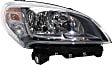 Driver and Passenger Side Halogen Headlight, With bulb(s), OE Replacement