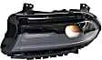 2016 Dodge Charger - Driver and Passenger Side Halogen Headlight, With bulb(s), For Models With LED Daytime Running Light, Without LHD/RHD Optics, OE Replacement