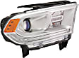 Driver and Passenger Side Halogen Headlight, With bulb(s), OE Replacement