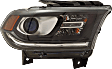 Driver and Passenger Side Headlights, with Bulbs, Halogen, For Models without Daytime Running Light, CAPA Certified