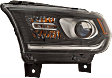 Driver and Passenger Side Headlights, with Bulbs, Halogen, For Models without Daytime Running Light, CAPA Certified