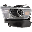 Driver and Passenger Side Halogen Headlight, With bulb(s), OE Replacement