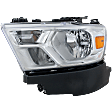 Driver and Passenger Side Halogen Headlight, With bulb(s), OE Replacement