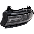 2018-2021 Dodge Charger - Driver and Passenger Side Headlights, with Bulbs, Halogen, For Models without HID Option