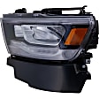 Driver and Passenger Side Headlights, with Bulbs, LED, Standard Type