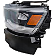 2019 Ram 1500 - Driver and Passenger Side LED Headlight, With bulb(s), Standard Type, OE Replacement