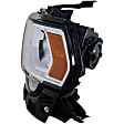 Driver and Passenger Side Halogen Headlight, With bulb(s), OE Replacement