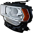 Driver and Passenger Side Halogen Headlight, With bulb(s), OE Replacement