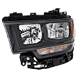 2019 Ram 2500 - Driver and Passenger Side Halogen Headlight, With bulb(s), OE Replacement