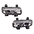 2020 Ram 2500 - Front, Driver and Passenger Side LED Fog Light, With bulb(s), OE Replacement