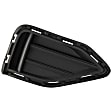 Fog Light Cover - Front, Driver and Passenger Side, Textured Black