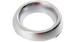 Front, Driver and Passenger Side, Inner Fog Light Trims, Silver