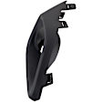 Front, Driver and Passenger Side Fog Light Trims, Black