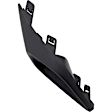 Front, Driver and Passenger Side Fog Light Trims, Black