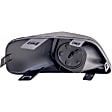 Front, Driver and Passenger Side Fog Light Trims, Black