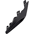 Front, Driver and Passenger Side Fog Light Trims, Black