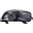 Front, Driver and Passenger Side Fog Light Trims, Black