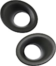 Front, Driver and Passenger Side Fog Light Trims, Textured Black