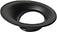 Front, Driver and Passenger Side Fog Light Trims, Textured Black
