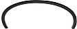 Front, Driver and Passenger Side Fender Trim, Textured Black