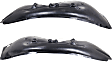 Front, Driver and Passenger Side, Fender Liner