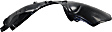 Front, Driver and Passenger Side, Fender Liner