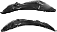 Front, Driver and Passenger Side, Fender Liner