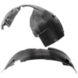 2014 Chrysler Town & Country - Front, Driver and Passenger Side Fender Liner, CAPA Certified