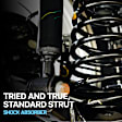 Front and Rear, Driver and Passenger Side Shock and Fully Loaded Strut