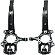 Front, Driver and Passenger Side Steering Knuckle, Without Backing Plate, Without Bearing