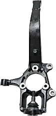 Front, Driver and Passenger Side Steering Knuckle, Without Backing Plate, Without Bearing