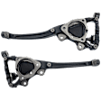 Front, Driver and Passenger Side Steering Knuckle, Without Backing Plate, Without Bearing
