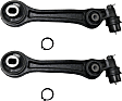 Front, Driver and Passenger Side, Lower, Rearward Control Arms, RWD