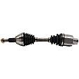 Front, Driver and Passenger Side Axle Assembly, Naturally Aspirated, DOHC, FLEX, Convertible