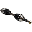 Front, Driver and Passenger Side Axle Assembly, Naturally Aspirated, DOHC, FLEX, Convertible