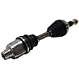 Front, Driver and Passenger Side Axle Assembly, Naturally Aspirated, DOHC, FLEX, Convertible