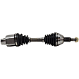 Front, Driver and Passenger Side Axle Assembly, Naturally Aspirated, DOHC, FLEX, Convertible