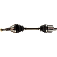 2013 Ram C/V - Front, Driver and Passenger Side Axle Assembly, New, 3.6L 6Cyl