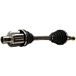 2013 Ram C/V - Front, Driver and Passenger Side Axle Assembly, New, 3.6L 6Cyl
