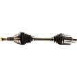 2013 Ram C/V - Front, Driver and Passenger Side Axle Assembly, New, 3.6L 6Cyl